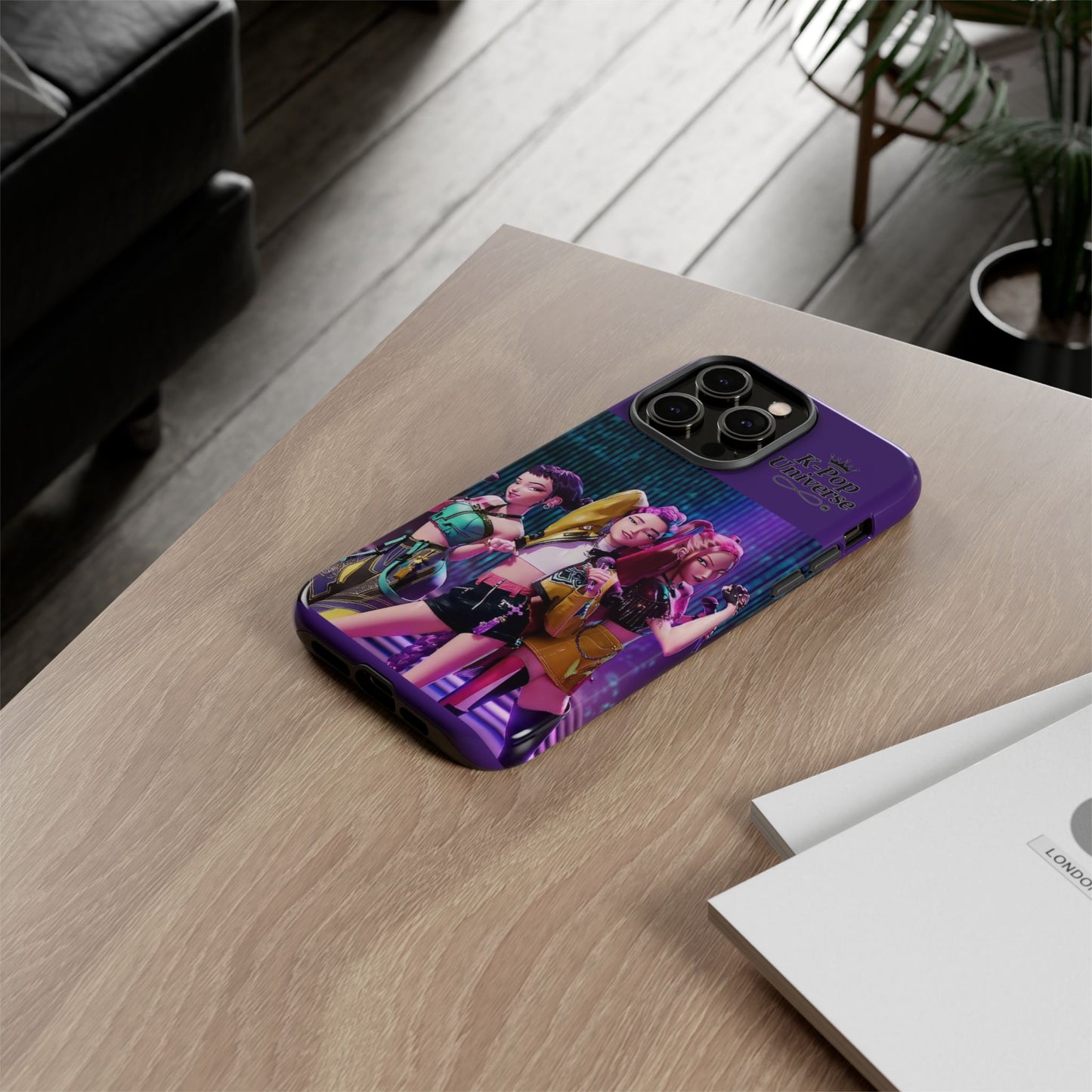 K-Pop Universe Phone Case, Stylish Tough Phone Cover, Colorful K-Pop Inspired Accessory, Trendy Gift for Fans, Durable Protection for Phones