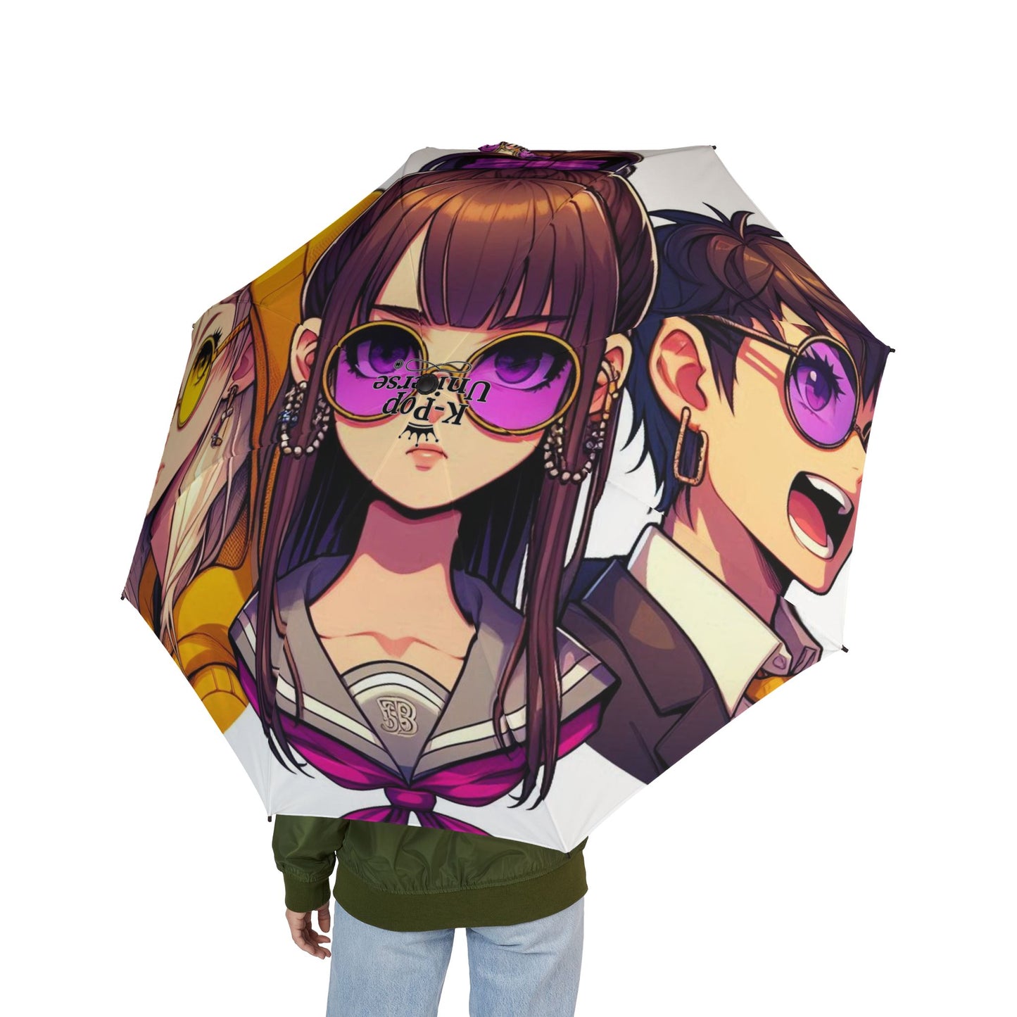 Semi-Automatic Foldable Umbrella