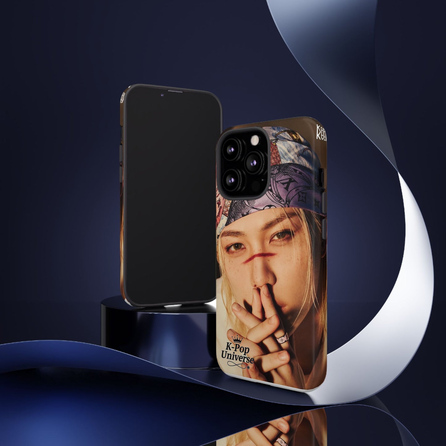 K-Pop Tough Phone Case, Stylish K-Pop Accessory, Trendy Gift for Fans, Birthday Present, Unique Phone Case Design