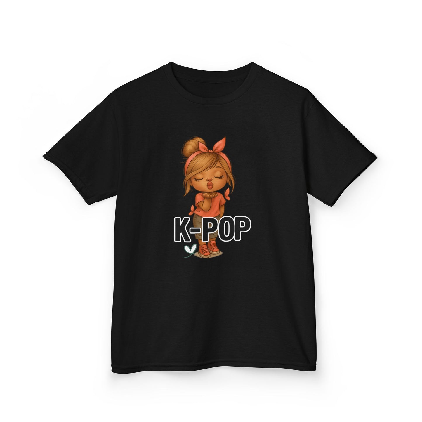K-Pop Kids Tee, Comfortable Cotton T-Shirt for Young Fans, Cool Gift for Birthdays, Music Lovers, Fun Fashion for Summer