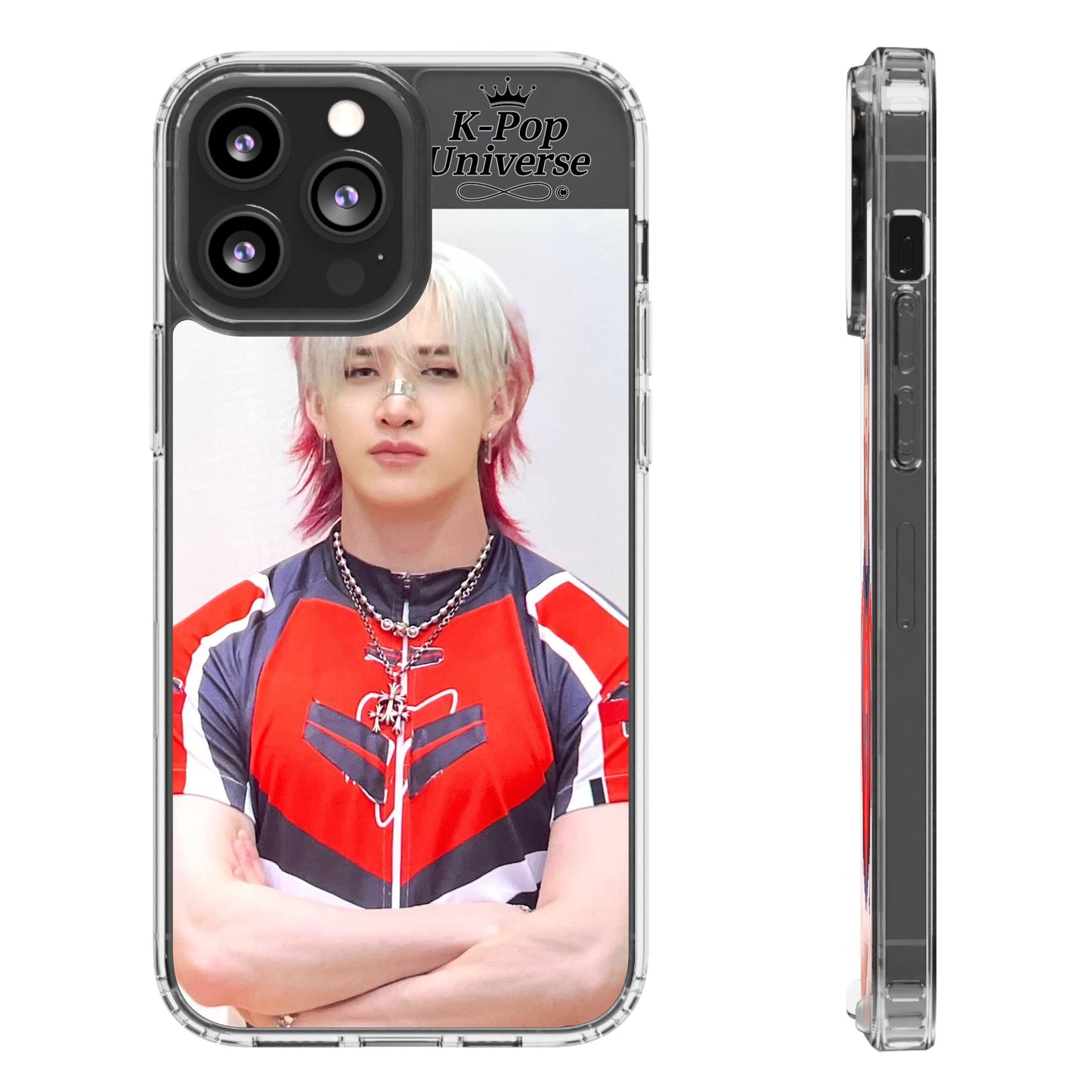 K-Pop Clear Phone Cases, Cute K-Pop Accessories, Unique Phone Covers, Aesthetic Phone Cases, Gifts for K-Pop Fans