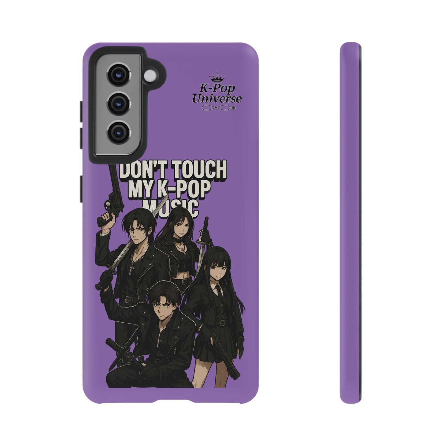 K-Pop Phone Case, Don't Touch My K-Pop Music Cover, Gift for Fans, Cute K-Pop Merchandise, Trending Phone Accessories
