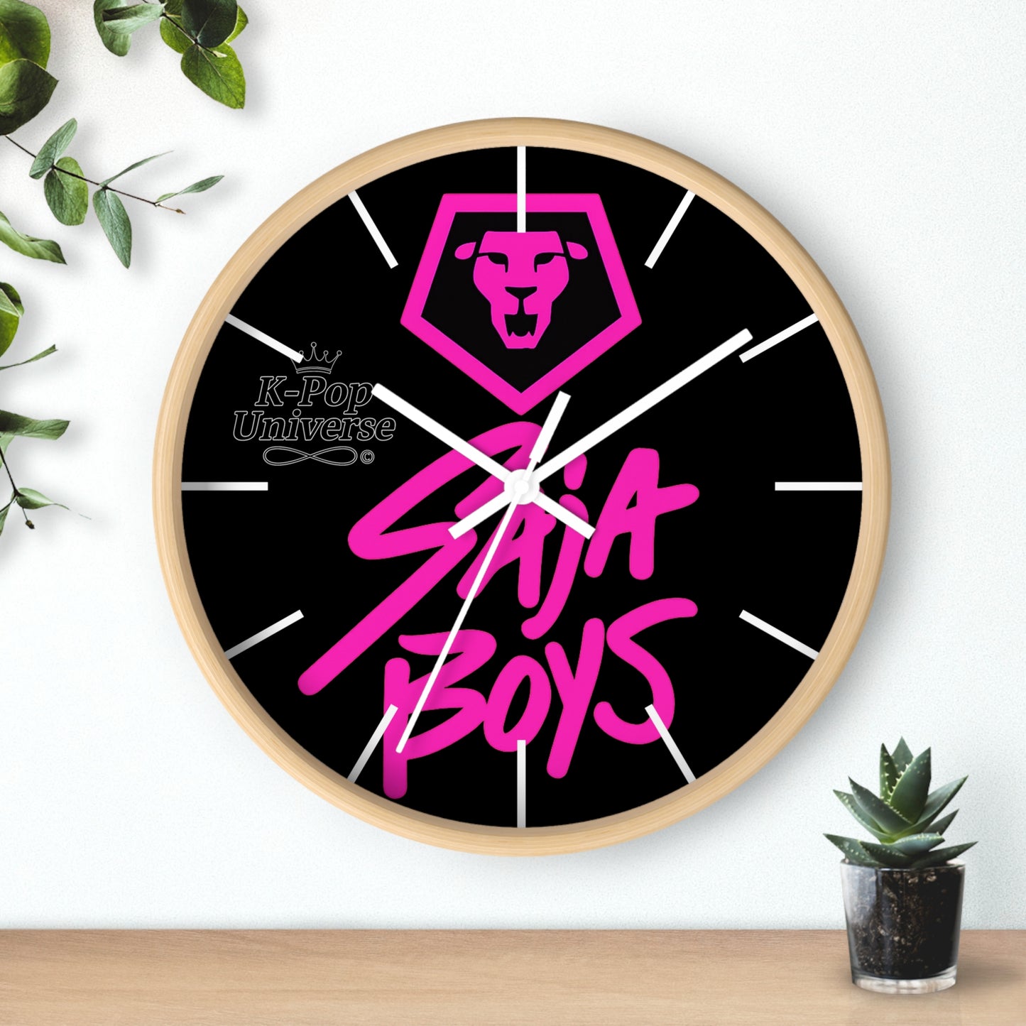 ❗ LIMITED EDITION ❗Wall Clock,Saja boys, K-pop demon hunters, k-pop universe