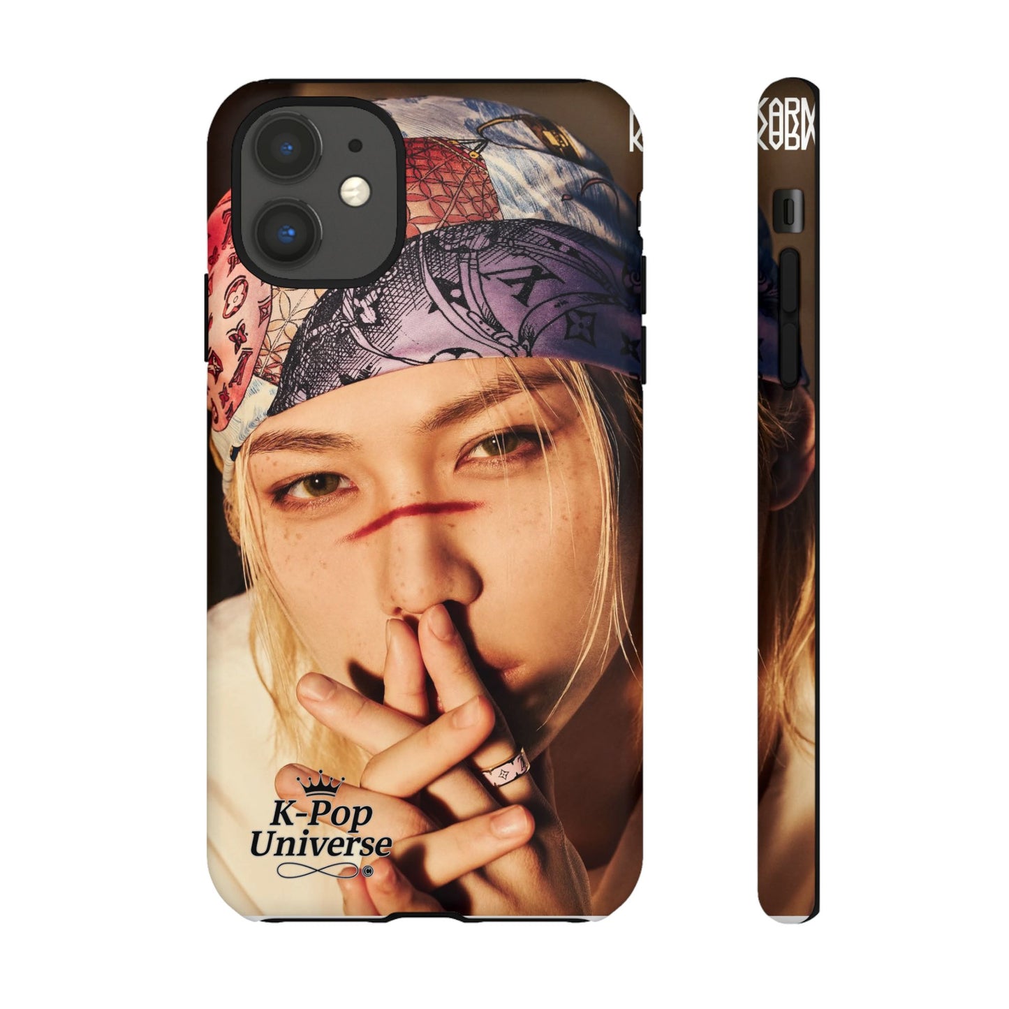 K-Pop Tough Phone Case, Stylish K-Pop Accessory, Trendy Gift for Fans, Birthday Present, Unique Phone Case Design