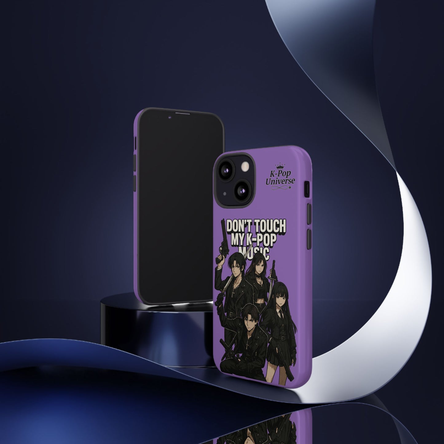 K-Pop Phone Case, Don't Touch My K-Pop Music Cover, Gift for Fans, Cute K-Pop Merchandise, Trending Phone Accessories
