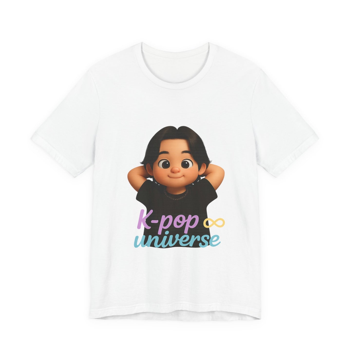 K-Pop Universe Graphic Tee, Trendy T-Shirt for Fans, Unisex Short Sleeve Shirt, Concert Apparel, Gift for Music Lovers