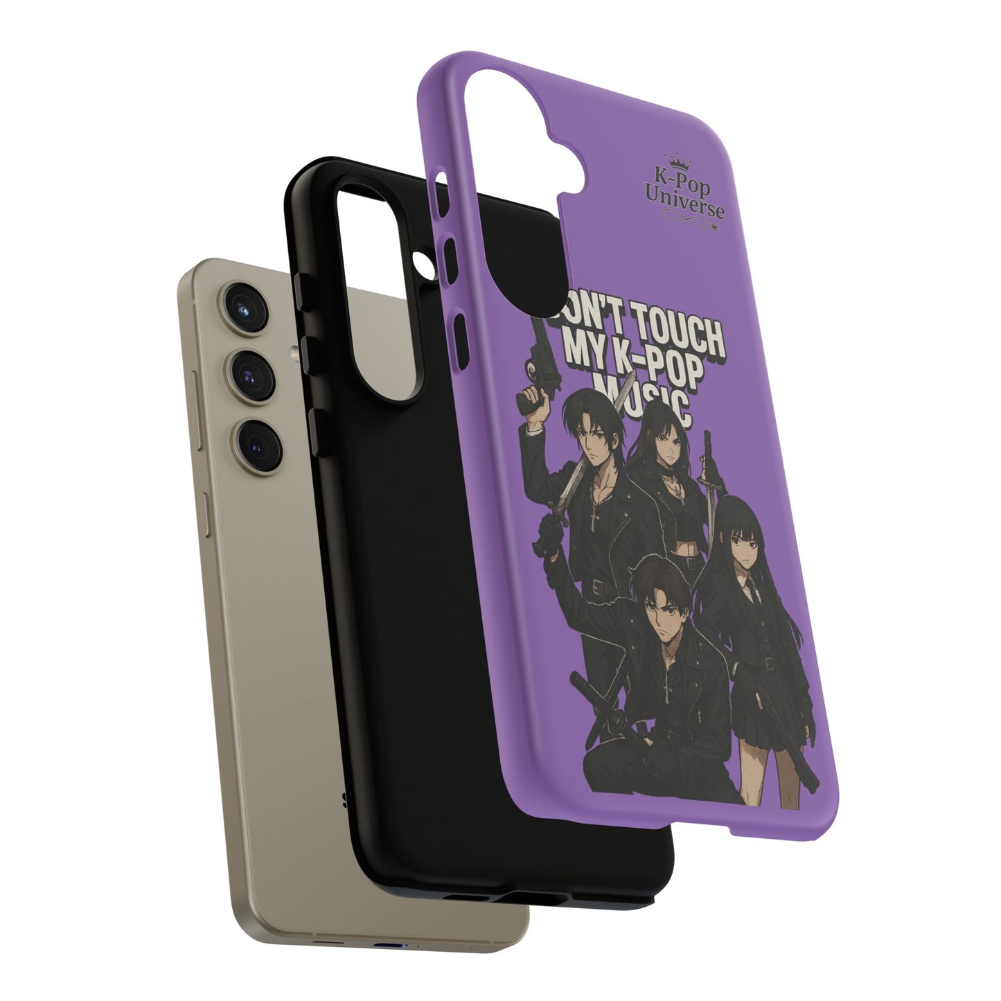 K-Pop Phone Case, Don't Touch My K-Pop Music Cover, Gift for Fans, Cute K-Pop Merchandise, Trending Phone Accessories