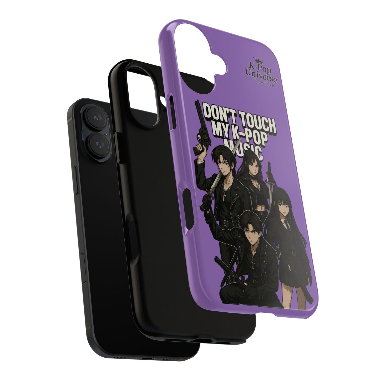 K-Pop Phone Case, Don't Touch My K-Pop Music Cover, Gift for Fans, Cute K-Pop Merchandise, Trending Phone Accessories
