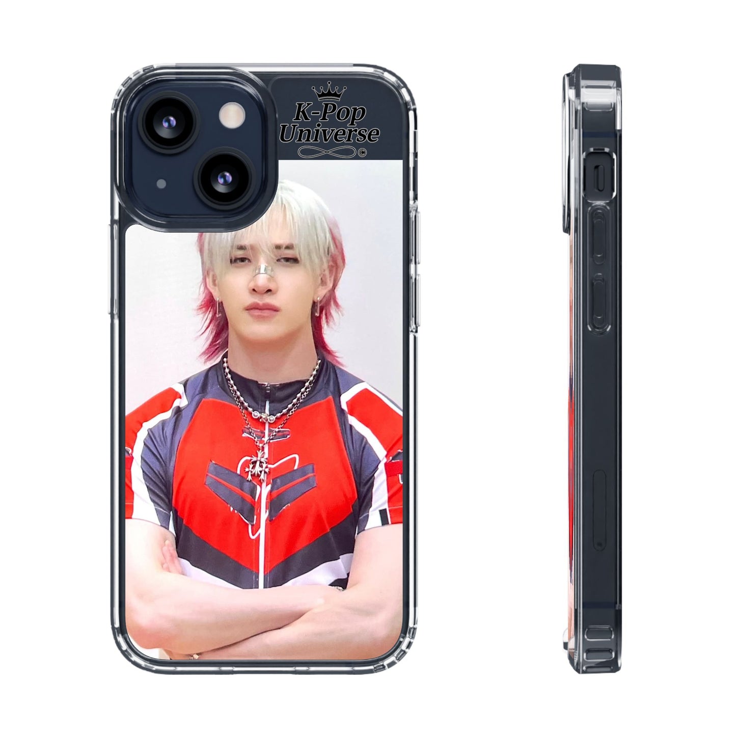 K-Pop Clear Phone Cases, Cute K-Pop Accessories, Unique Phone Covers, Aesthetic Phone Cases, Gifts for K-Pop Fans