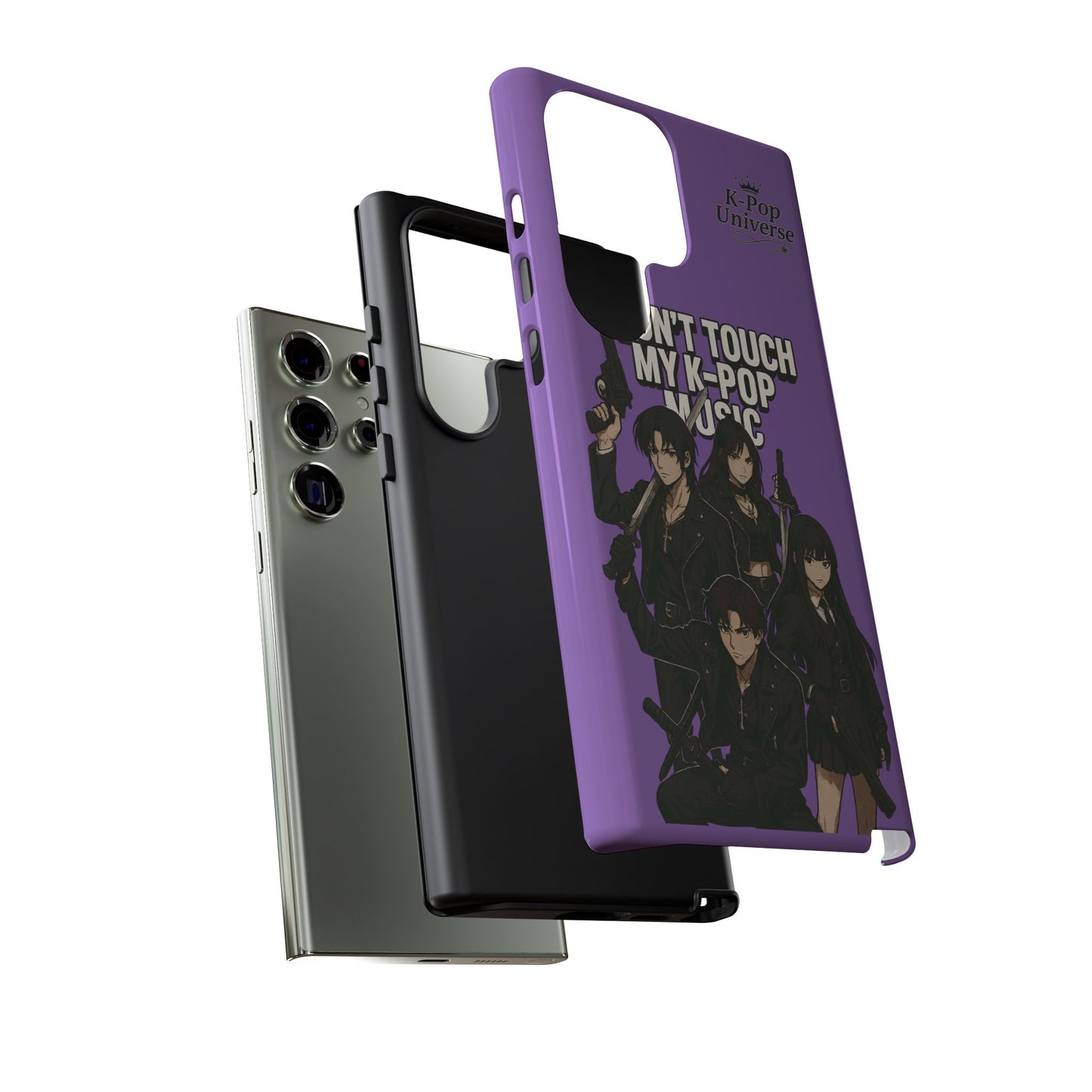 K-Pop Phone Case, Don't Touch My K-Pop Music Cover, Gift for Fans, Cute K-Pop Merchandise, Trending Phone Accessories