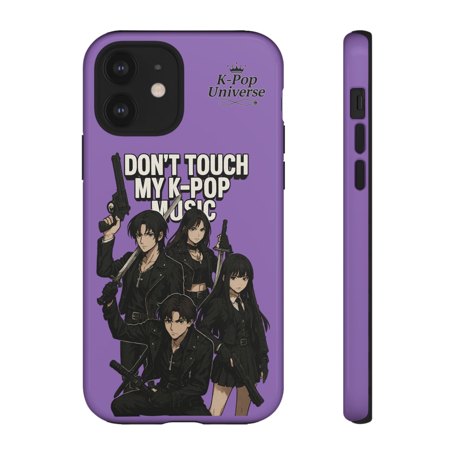 K-Pop Phone Case, Don't Touch My K-Pop Music Cover, Gift for Fans, Cute K-Pop Merchandise, Trending Phone Accessories