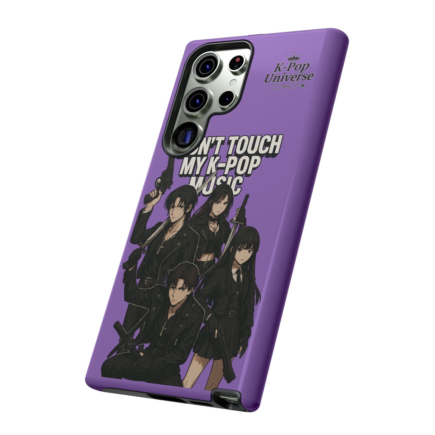 K-Pop Phone Case, Don't Touch My K-Pop Music Cover, Gift for Fans, Cute K-Pop Merchandise, Trending Phone Accessories