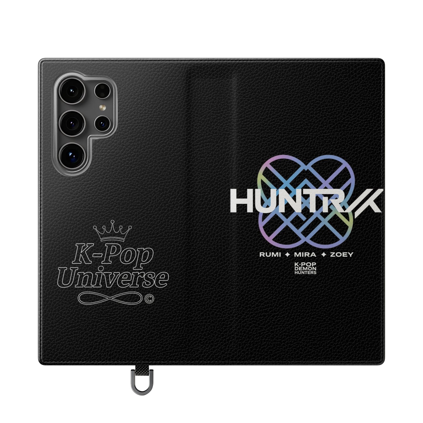 LIMITED EDITION❗K-Pop Universe Flip Cases - Stylish Phone Wallet, Perfect for Fans, Gift for Music Lovers, Trendy Accessory, Smartphones, Huntrax, K-POP demon hunters, k-pop universe