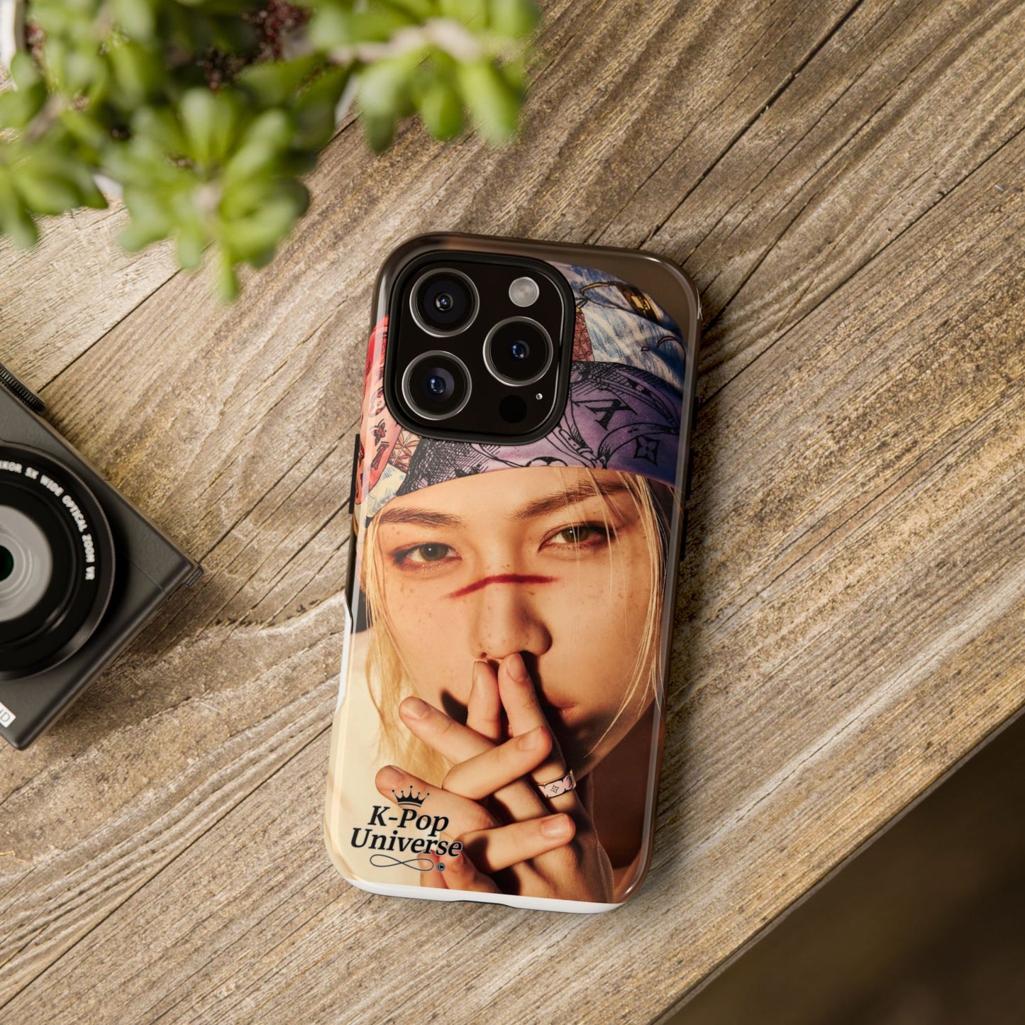 K-Pop Tough Phone Case, Stylish K-Pop Accessory, Trendy Gift for Fans, Birthday Present, Unique Phone Case Design