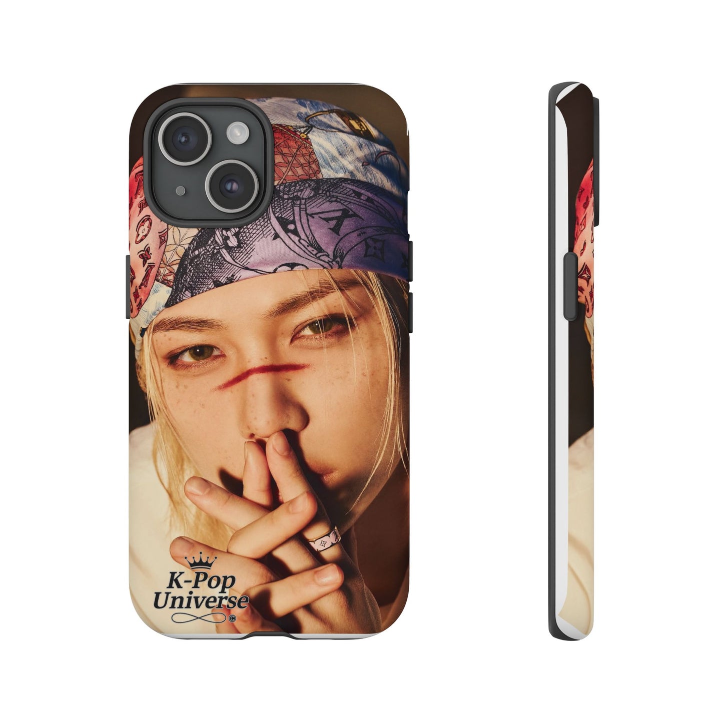 K-Pop Tough Phone Case, Stylish K-Pop Accessory, Trendy Gift for Fans, Birthday Present, Unique Phone Case Design