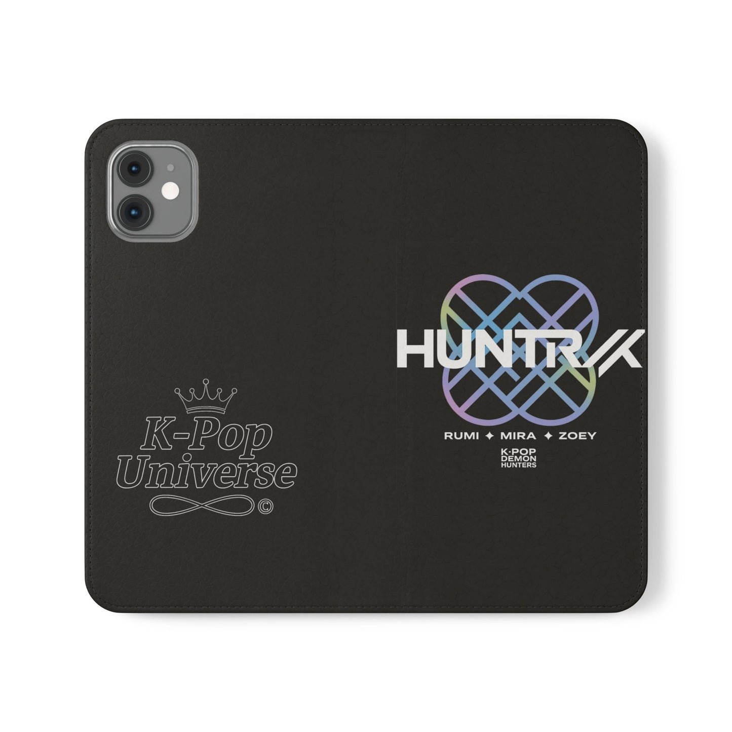 LIMITED EDITION❗K-Pop Universe Flip Cases - Stylish Phone Wallet, Perfect for Fans, Gift for Music Lovers, Trendy Accessory, Smartphones, Huntrax, K-POP demon hunters, k-pop universe