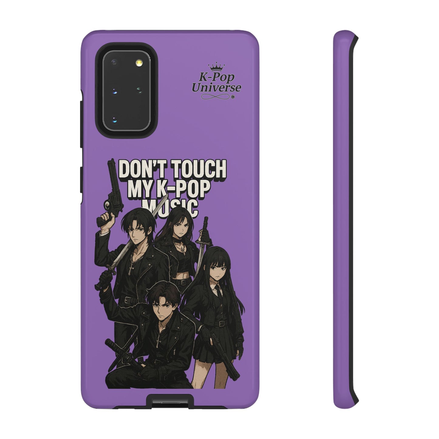 K-Pop Phone Case, Don't Touch My K-Pop Music Cover, Gift for Fans, Cute K-Pop Merchandise, Trending Phone Accessories