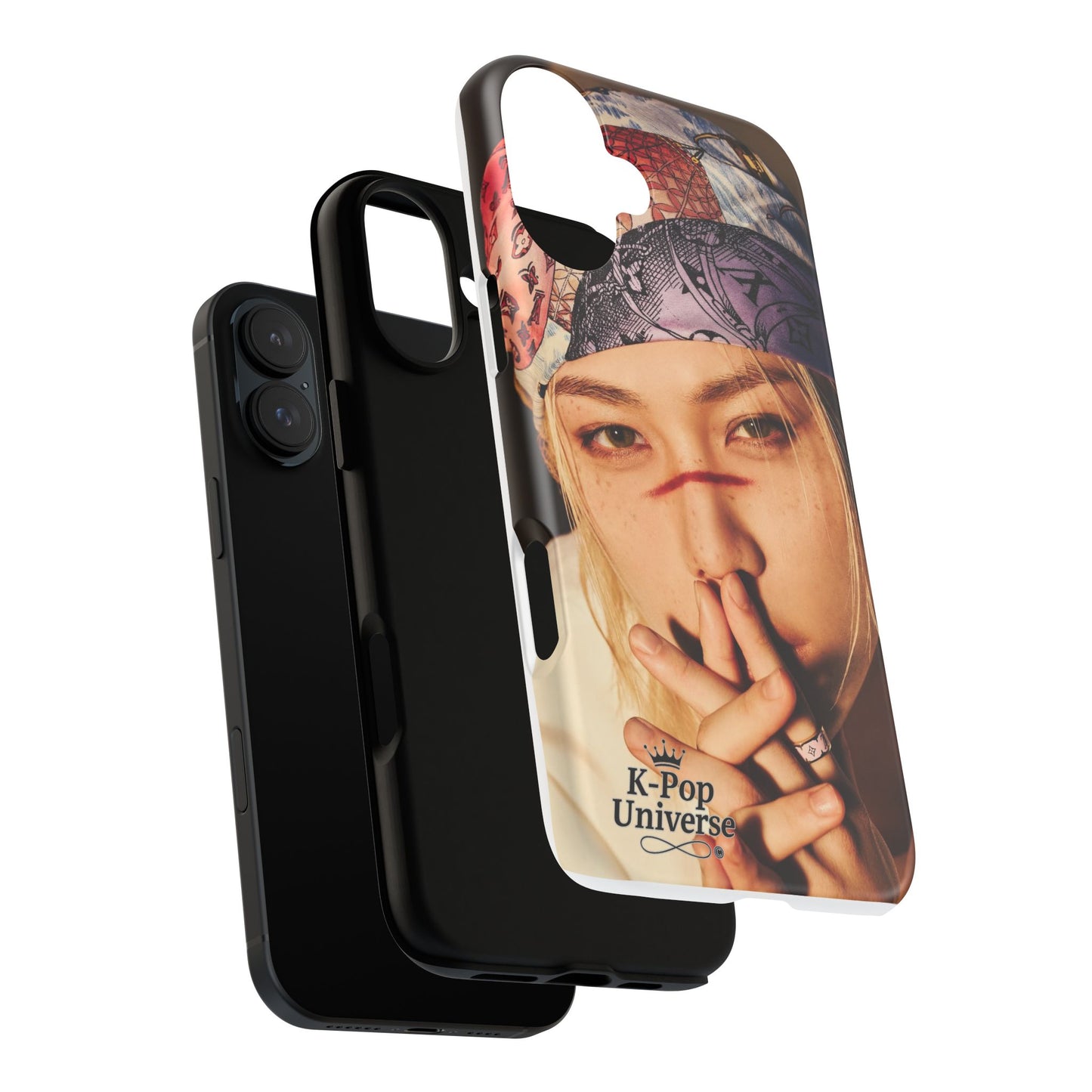 K-Pop Tough Phone Case, Stylish K-Pop Accessory, Trendy Gift for Fans, Birthday Present, Unique Phone Case Design