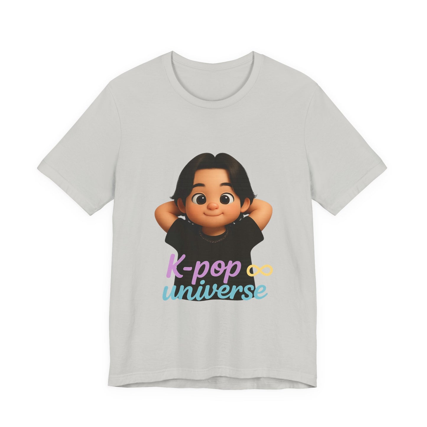 K-Pop Universe Graphic Tee, Trendy T-Shirt for Fans, Unisex Short Sleeve Shirt, Concert Apparel, Gift for Music Lovers