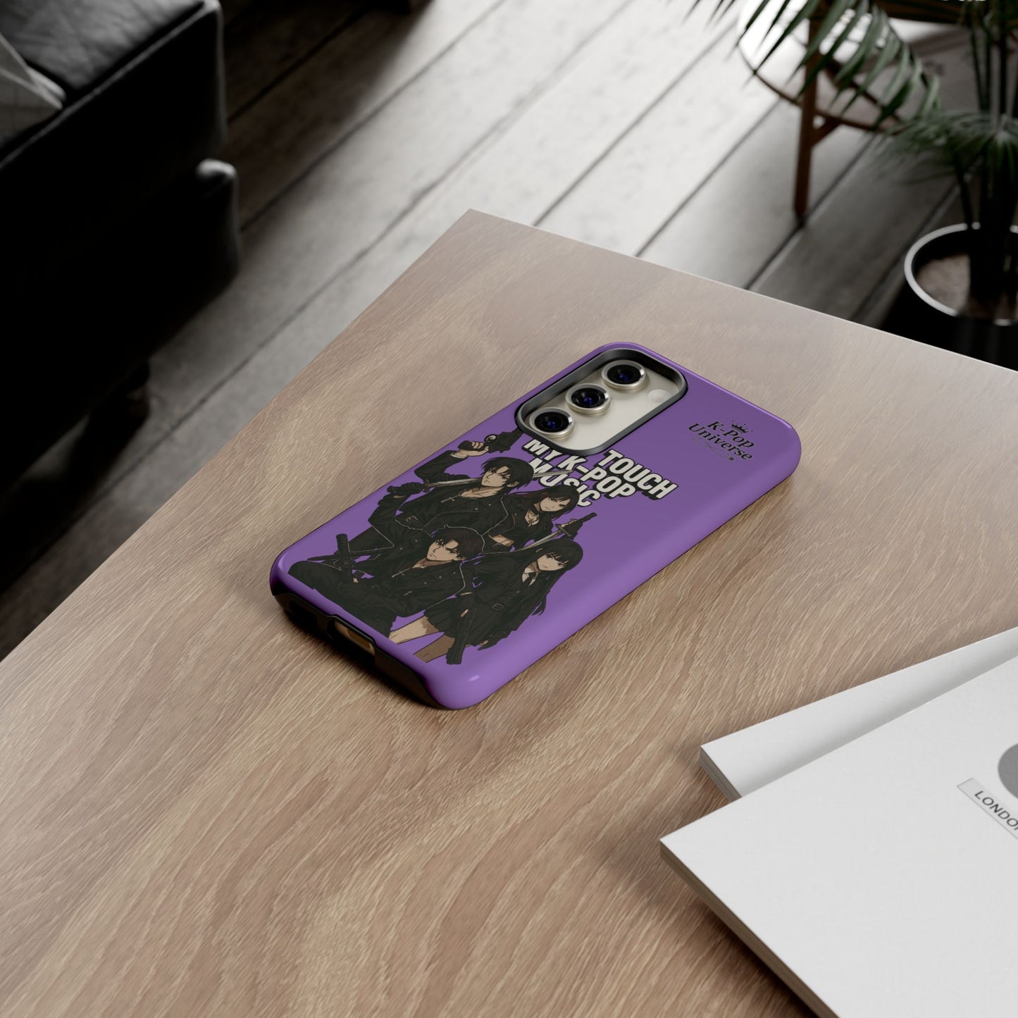 K-Pop Phone Case, Don't Touch My K-Pop Music Cover, Gift for Fans, Cute K-Pop Merchandise, Trending Phone Accessories