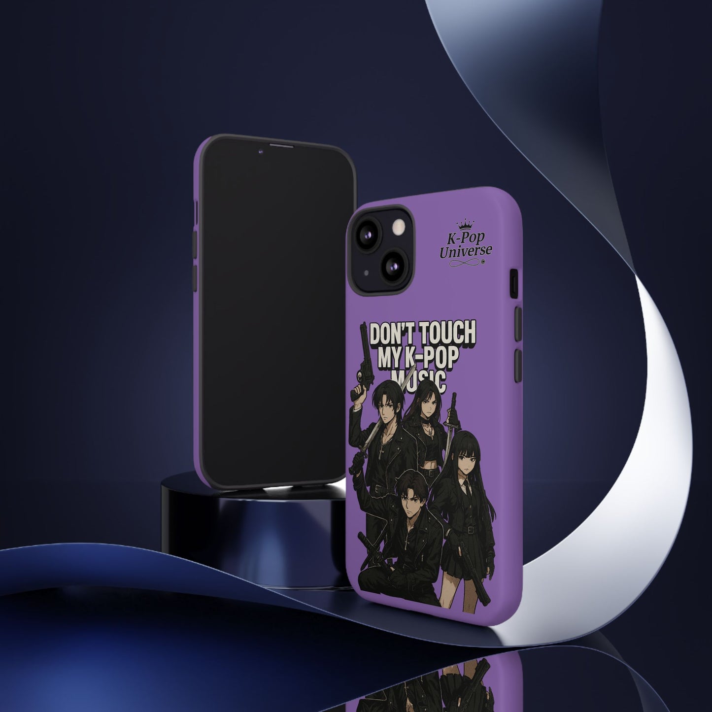 K-Pop Phone Case, Don't Touch My K-Pop Music Cover, Gift for Fans, Cute K-Pop Merchandise, Trending Phone Accessories