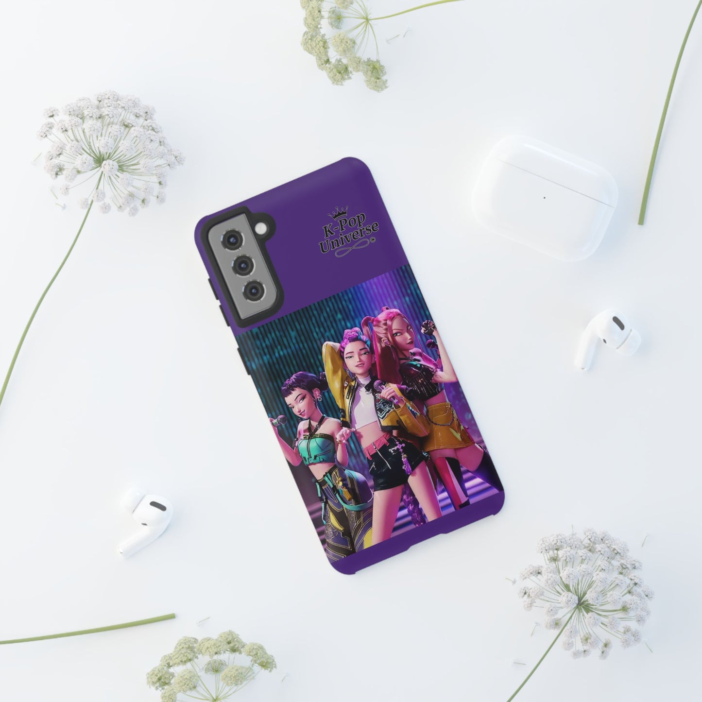 K-Pop Universe Phone Case, Stylish Tough Phone Cover, Colorful K-Pop Inspired Accessory, Trendy Gift for Fans, Durable Protection for Phones