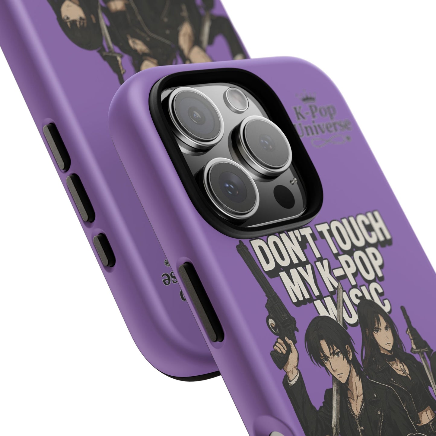 K-Pop Phone Case, Don't Touch My K-Pop Music Cover, Gift for Fans, Cute K-Pop Merchandise, Trending Phone Accessories