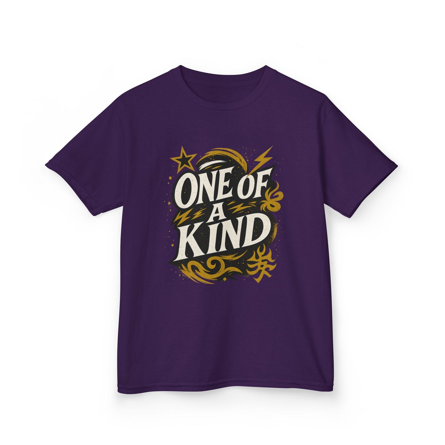 One of a Kind Kids Tee, Unique Kids T-Shirt, Custom Kids Heavy Cotton Tee, Gift for Kids, Fun Kids Apparel