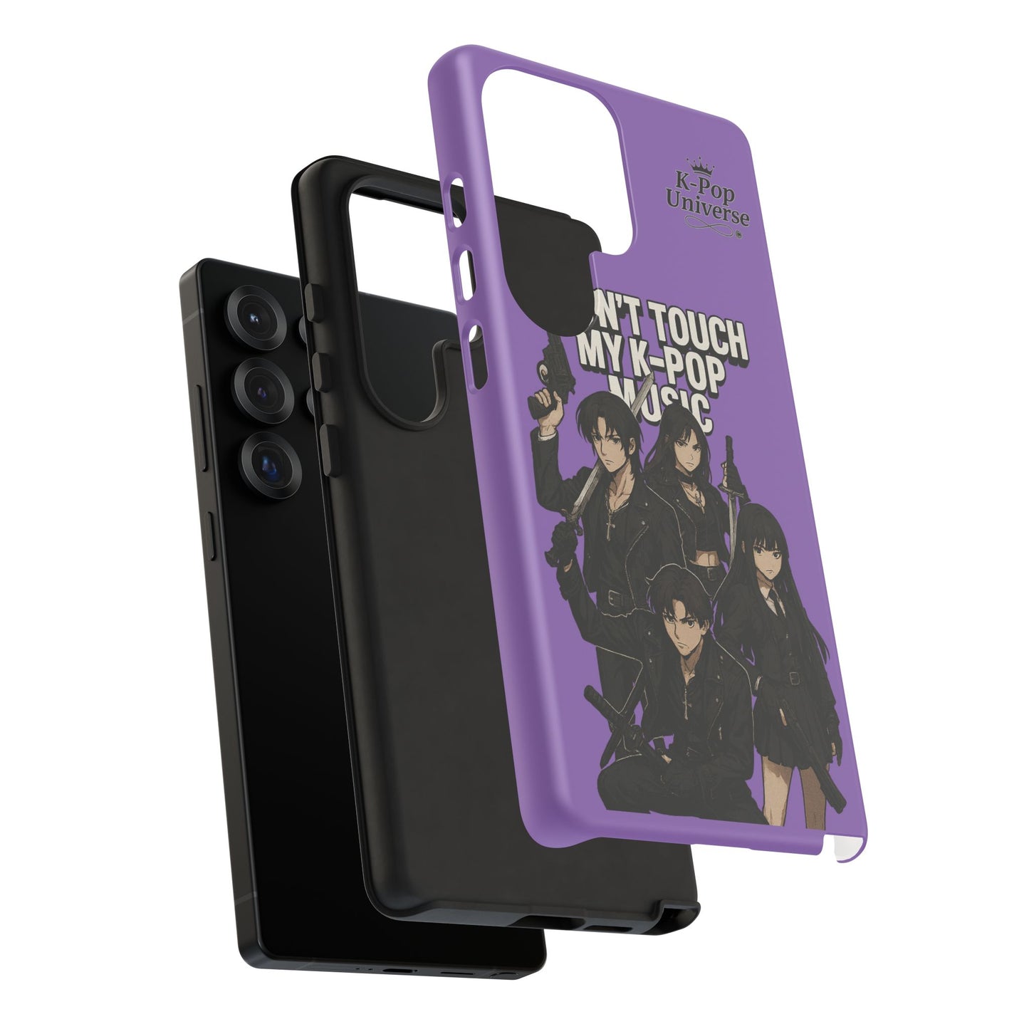 K-Pop Phone Case, Don't Touch My K-Pop Music Cover, Gift for Fans, Cute K-Pop Merchandise, Trending Phone Accessories