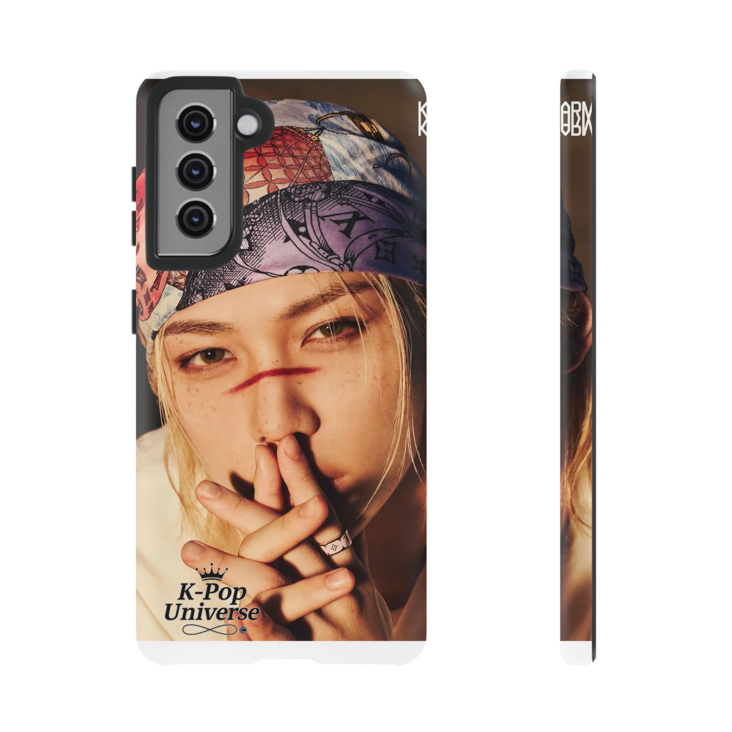 K-Pop Tough Phone Case, Stylish K-Pop Accessory, Trendy Gift for Fans, Birthday Present, Unique Phone Case Design
