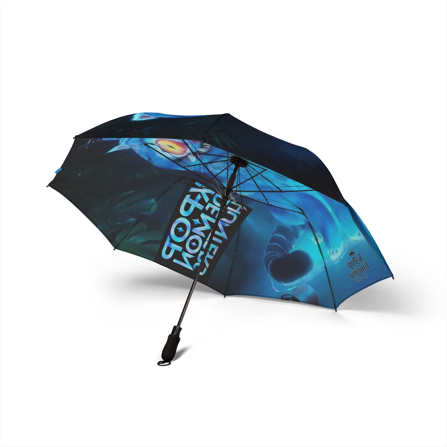 LIMITED EDITION ❗K-POP DEMON HUNTERS Charming Artistic Umbrella for Rainy Days | Cute Cat Monster Design, Perfect Gift for Cat Lovers, Unique Rain Gear, Halloween, k-pop universe