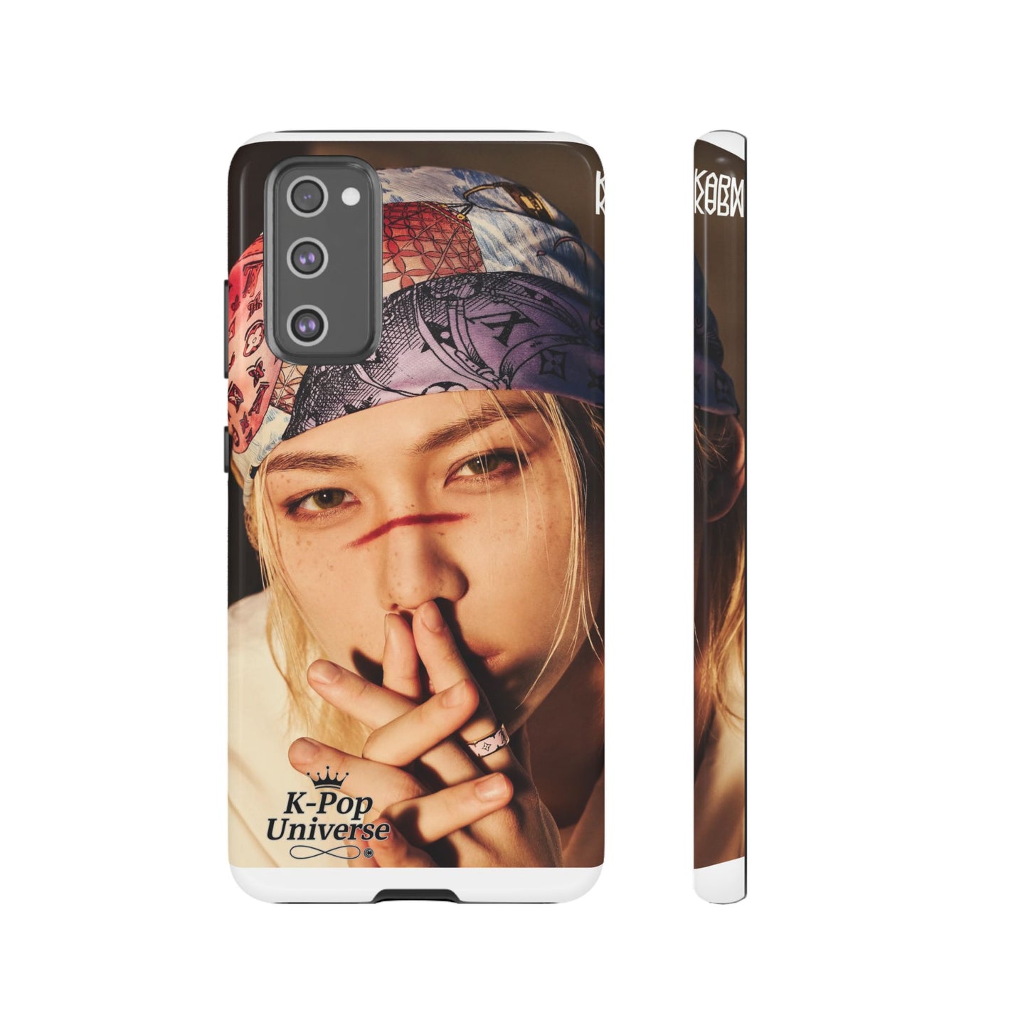 K-Pop Tough Phone Case, Stylish K-Pop Accessory, Trendy Gift for Fans, Birthday Present, Unique Phone Case Design