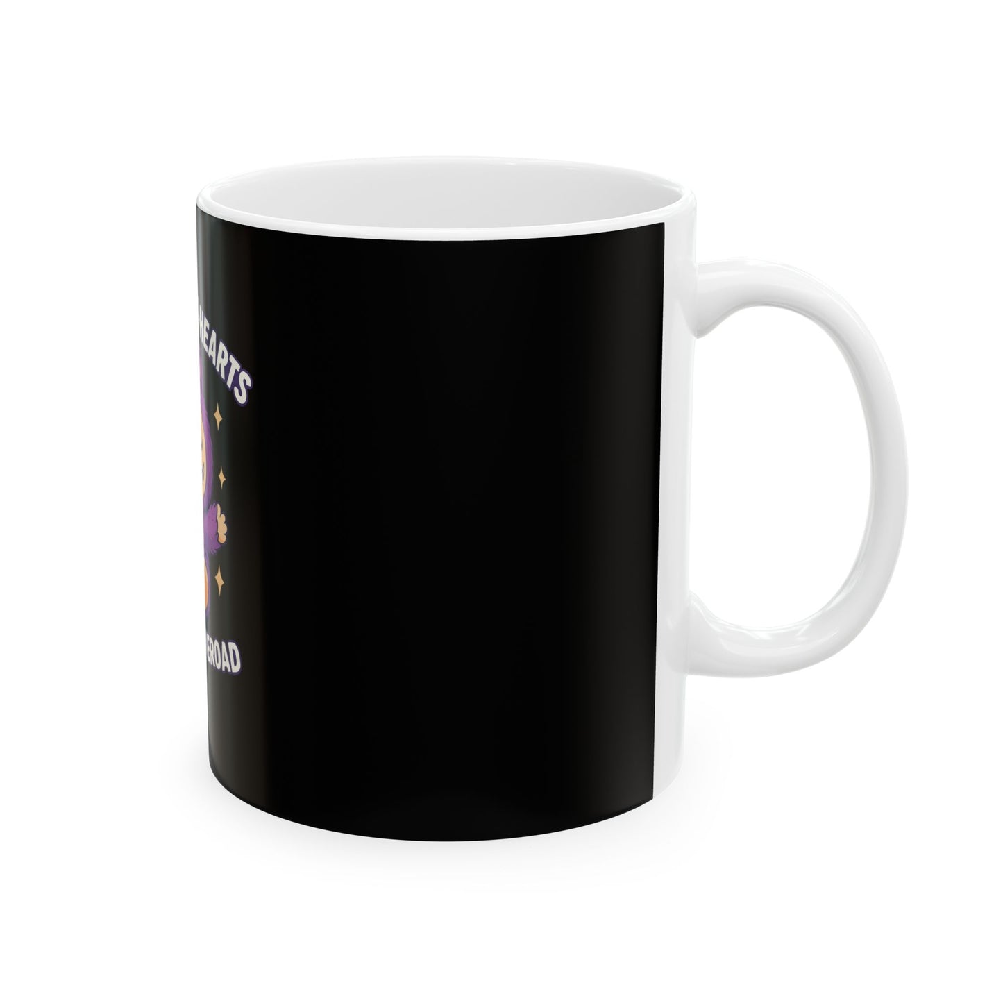 Kawaii Ceramic Mug - Cute K-Hugs & K-Hearts, Perfect for Gifts, Coffee Lovers, Birthdays, Home Decor, Cute Aesthetic
