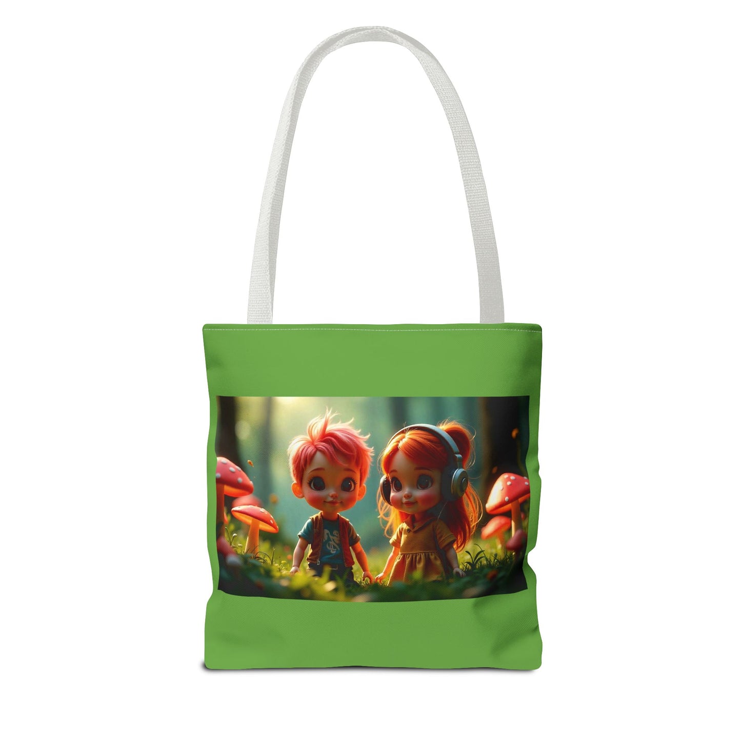 K-Pop Universe Tote Bag - Eco-Friendly Shopping, Cute Character Design, Gift for Fans, Stylish Accessory, Everyday Use