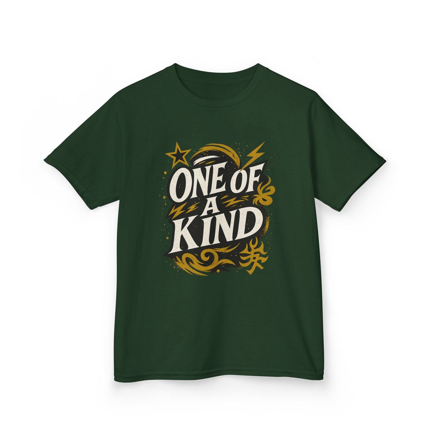 One of a Kind Kids Tee, Unique Kids T-Shirt, Custom Kids Heavy Cotton Tee, Gift for Kids, Fun Kids Apparel