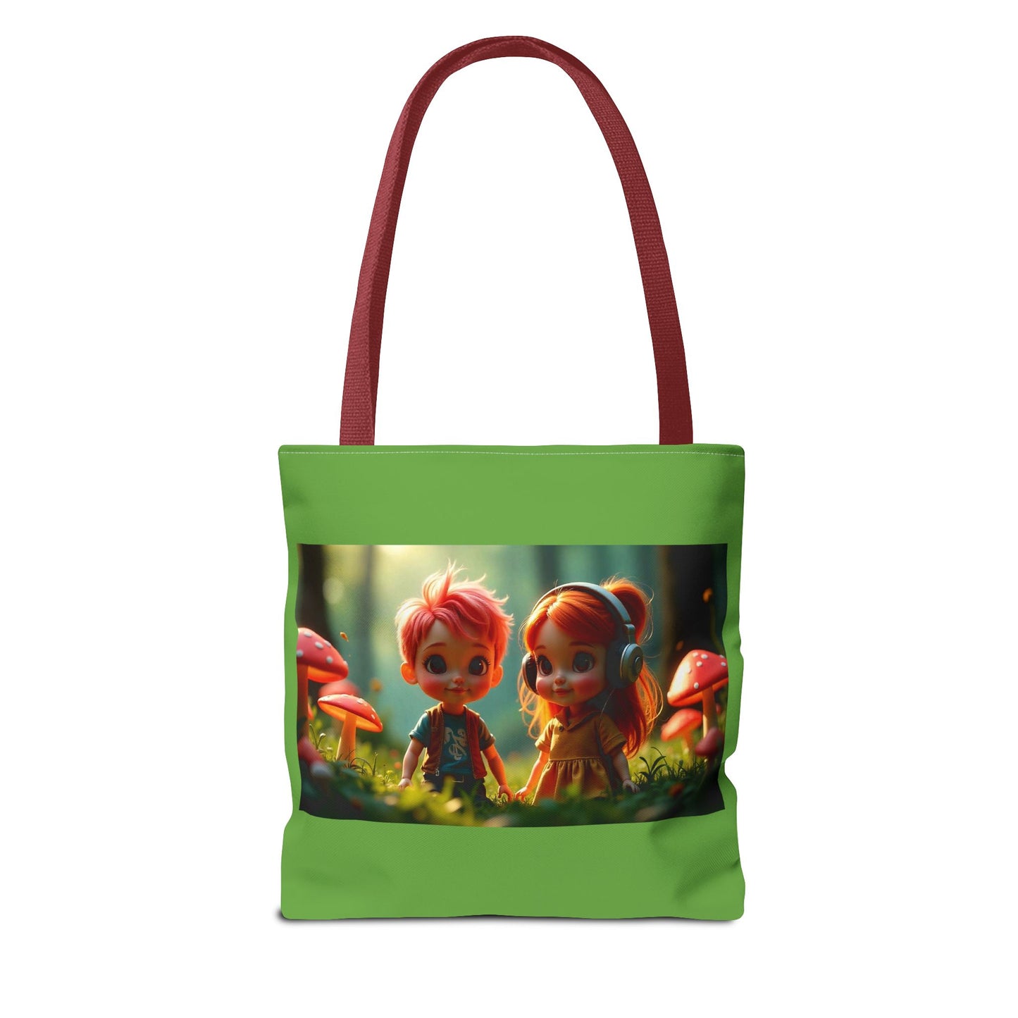 K-Pop Universe Tote Bag - Eco-Friendly Shopping, Cute Character Design, Gift for Fans, Stylish Accessory, Everyday Use