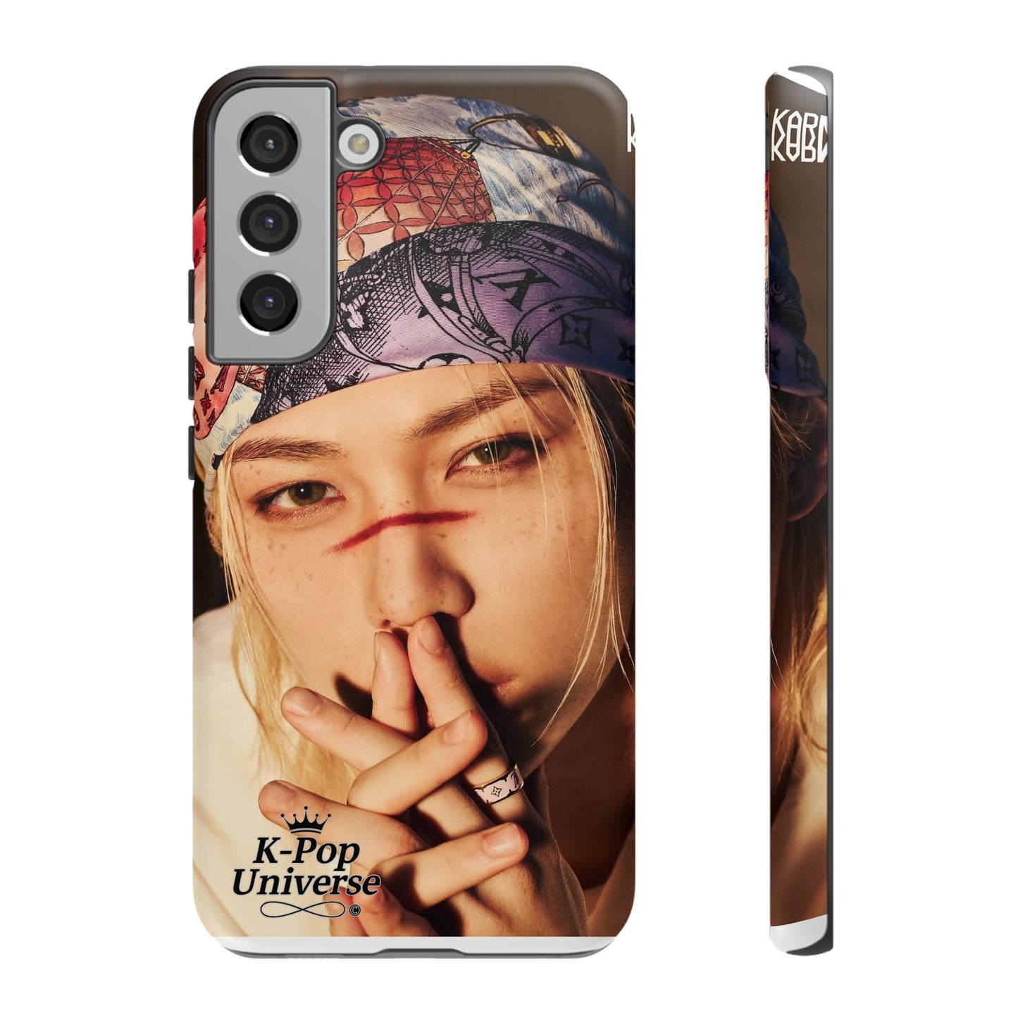 K-Pop Tough Phone Case, Stylish K-Pop Accessory, Trendy Gift for Fans, Birthday Present, Unique Phone Case Design