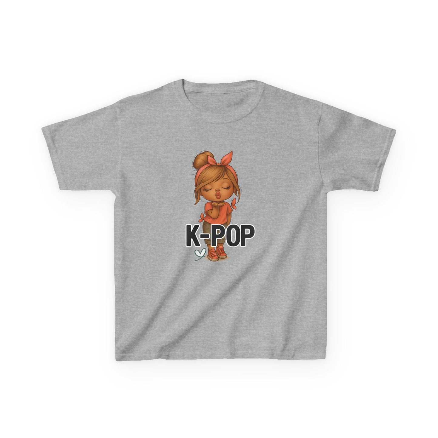 K-Pop Kids Tee, Comfortable Cotton T-Shirt for Young Fans, Cool Gift for Birthdays, Music Lovers, Fun Fashion for Summer