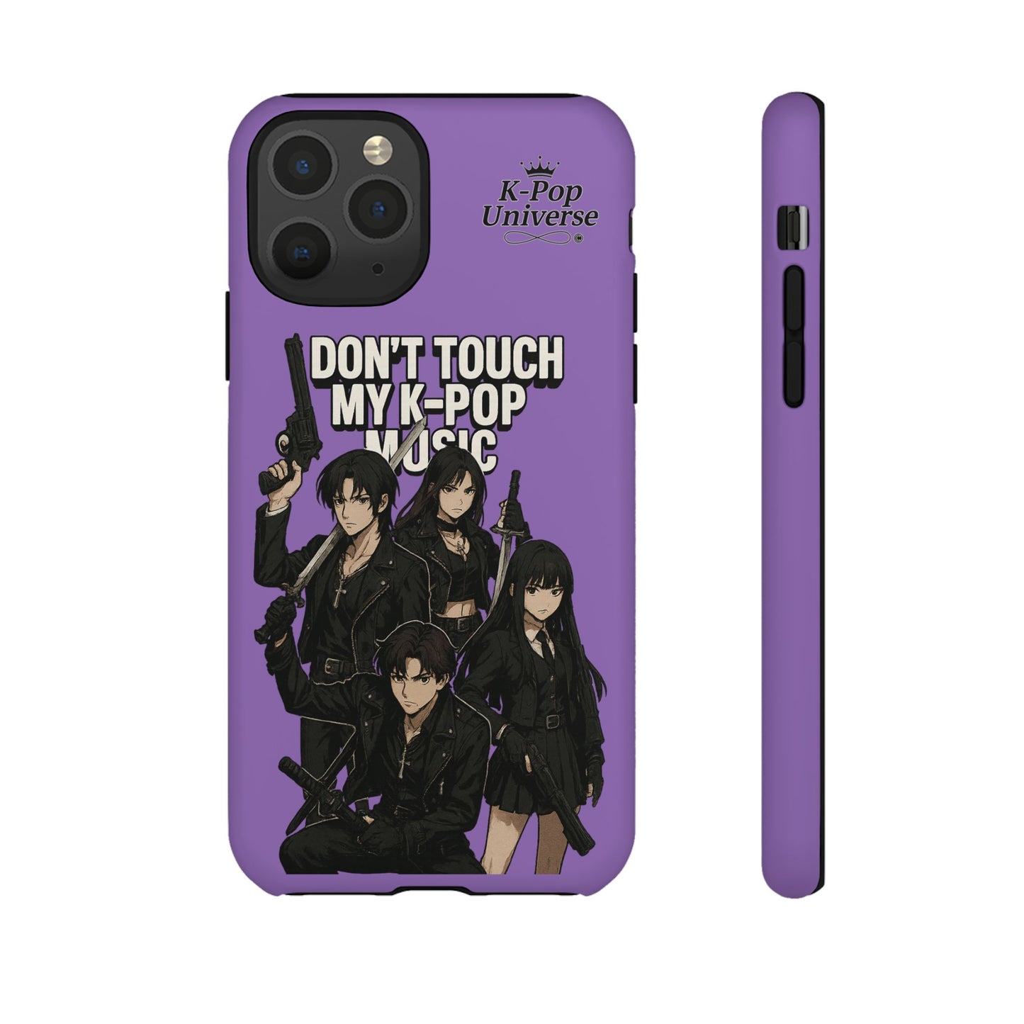 K-Pop Phone Case, Don't Touch My K-Pop Music Cover, Gift for Fans, Cute K-Pop Merchandise, Trending Phone Accessories
