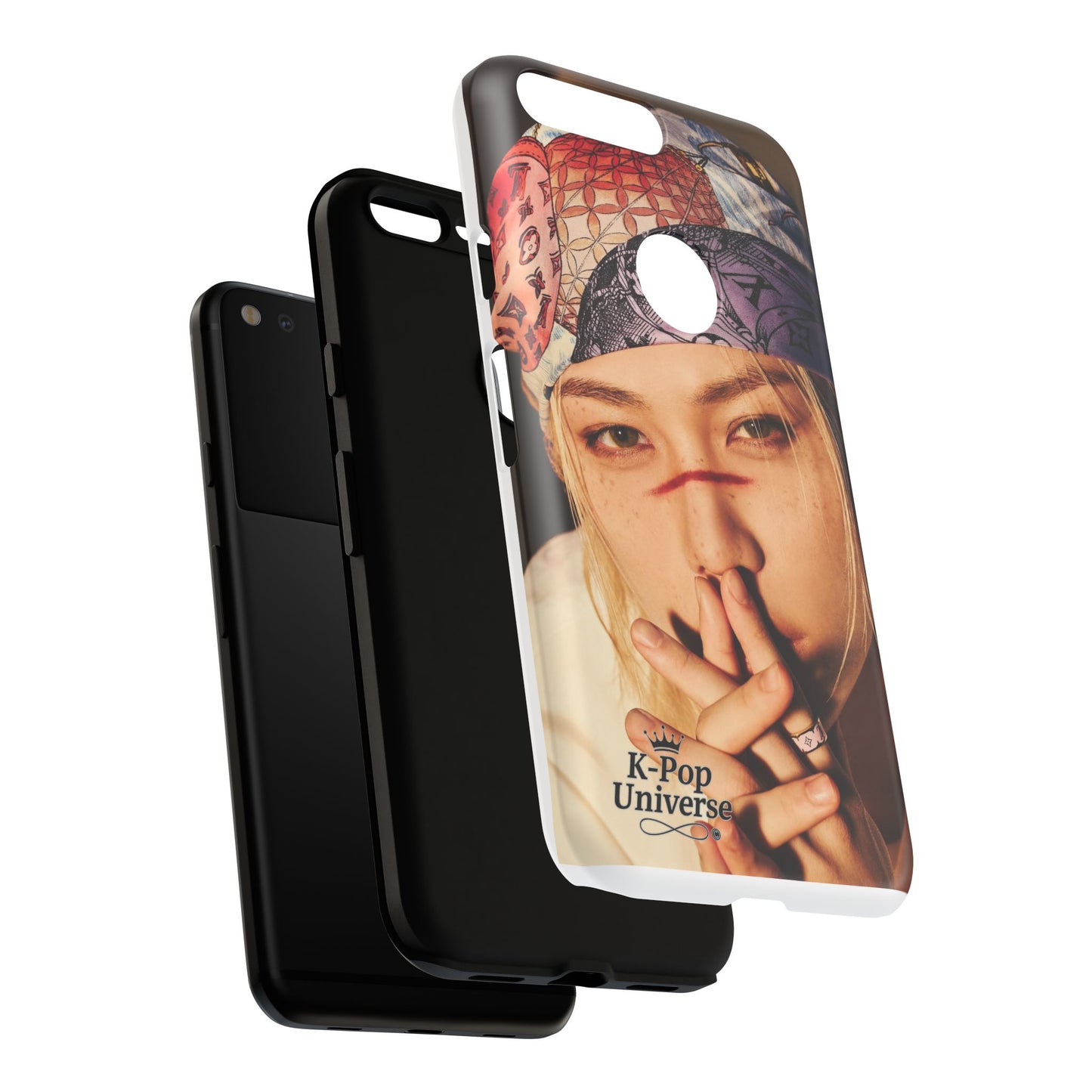 K-Pop Tough Phone Case, Stylish K-Pop Accessory, Trendy Gift for Fans, Birthday Present, Unique Phone Case Design