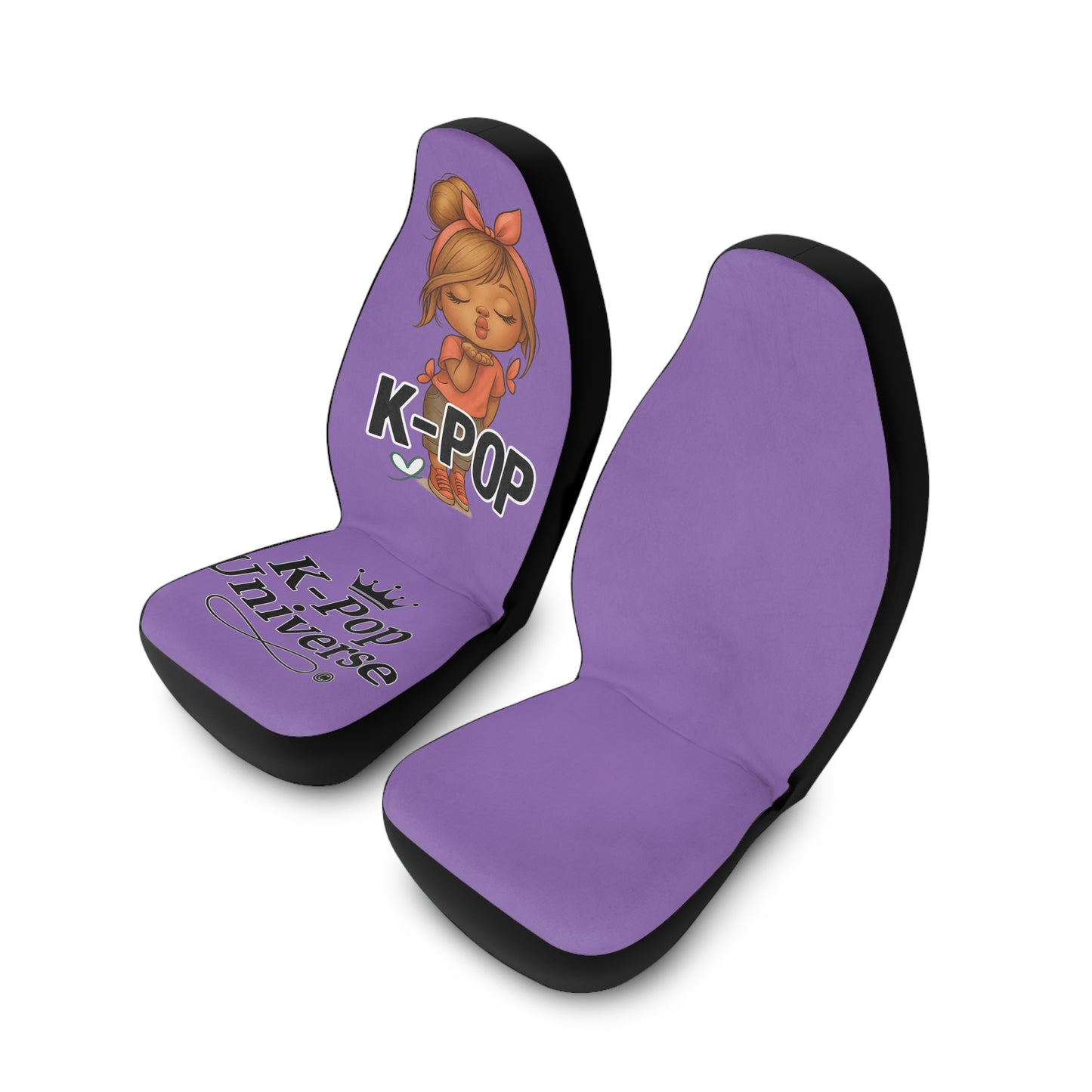 K-Pop Themed Car Seat Covers, Stylish Seat Protectors for Fans, Car Accessories, Gift for Music Lovers, Anime Car Decor #nelvkpop