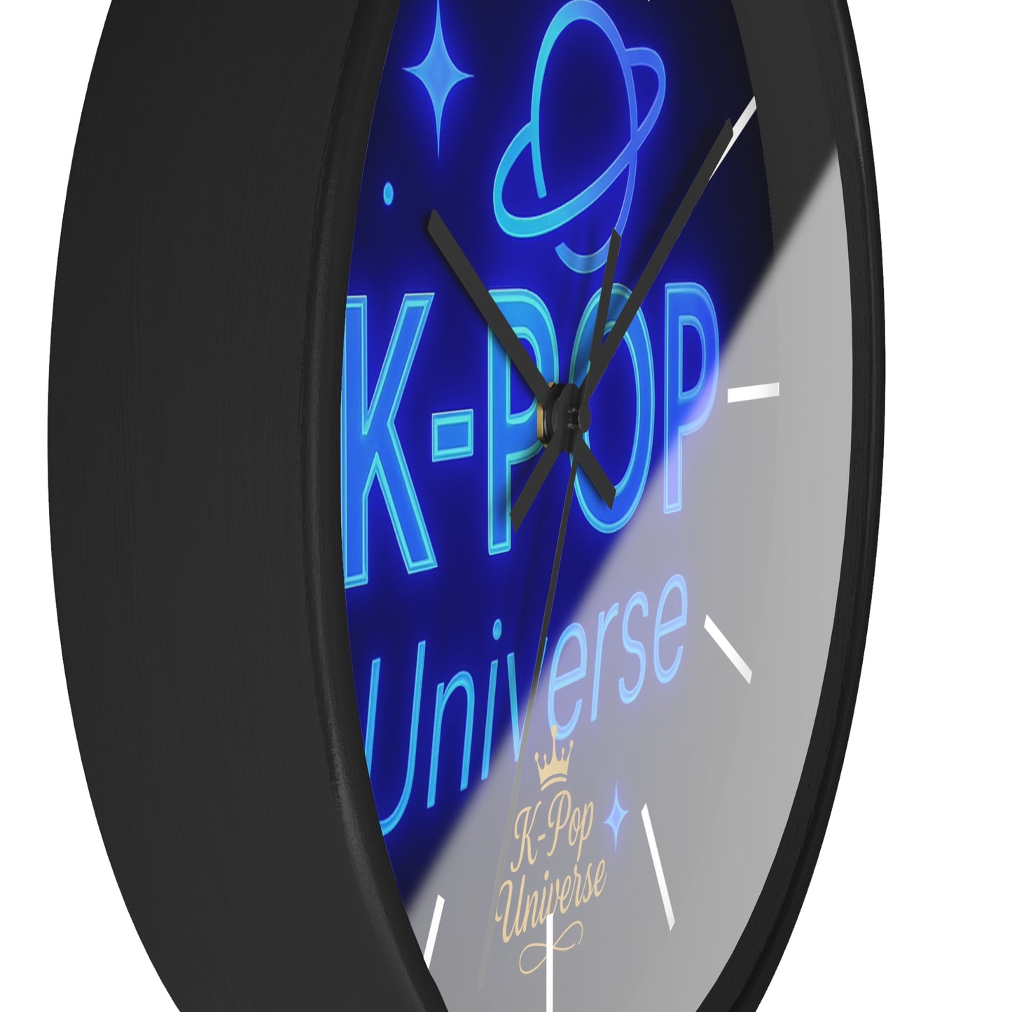 Wall ClockK-Pop Cat Acrylic Wall Clock, Cute Home Decor, Fun Wall Art, Unique Gift for Cat Lovers, K-Pop Fan Merchandise, Colorful Clock