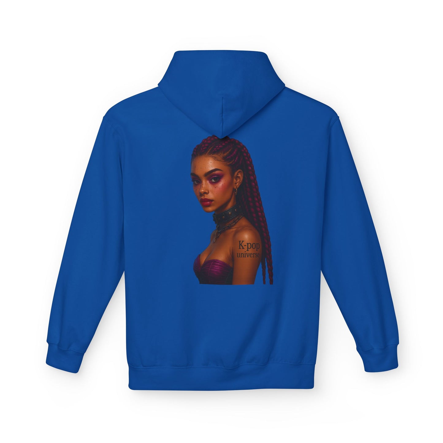 K-Pop Universe Stylish Unisex Fleece Hoodie | Cozy Concert Attire, Gift for Music Lovers, Casual Streetwear, Festival Outfit, Trendy Apparel