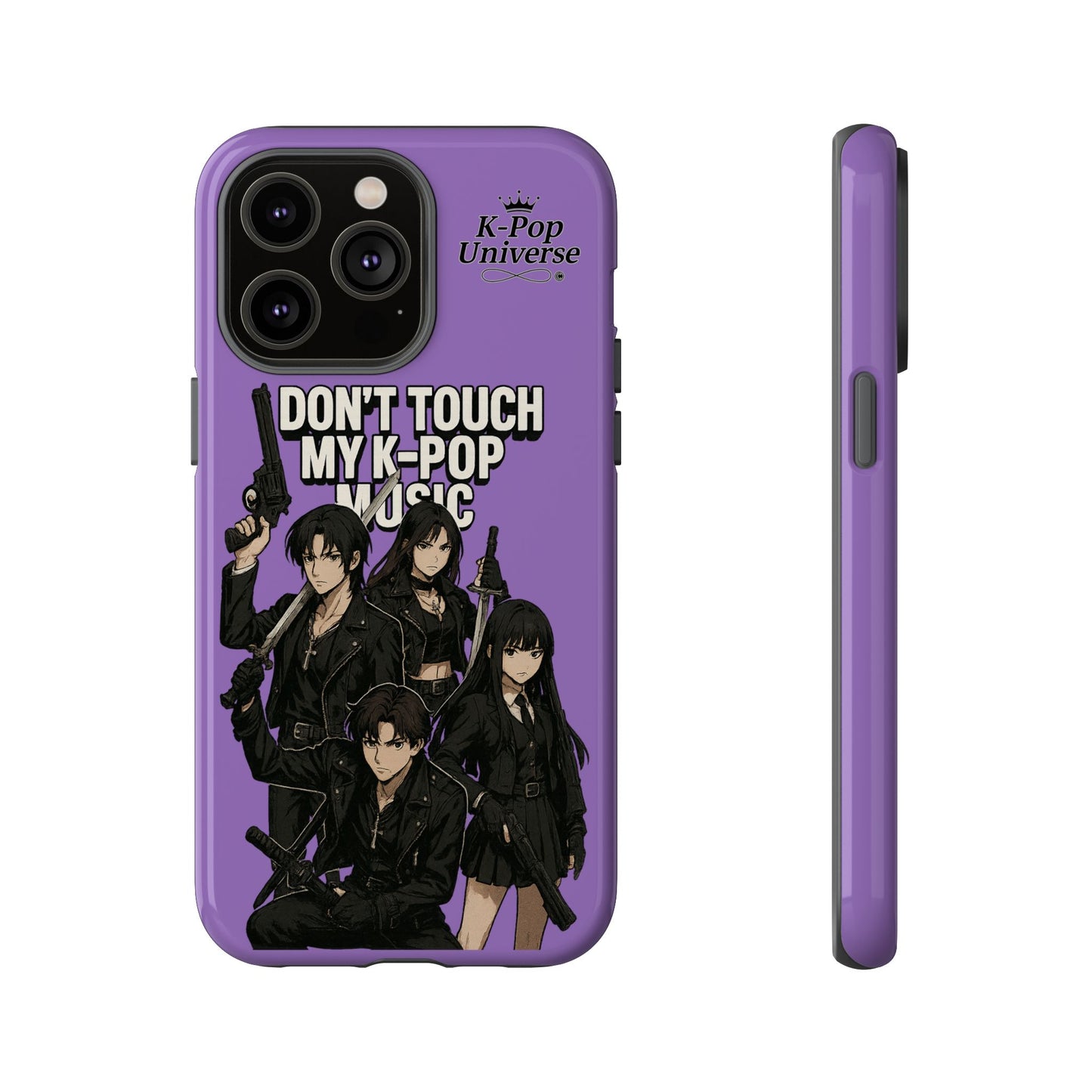 K-Pop Phone Case, Don't Touch My K-Pop Music Cover, Gift for Fans, Cute K-Pop Merchandise, Trending Phone Accessories