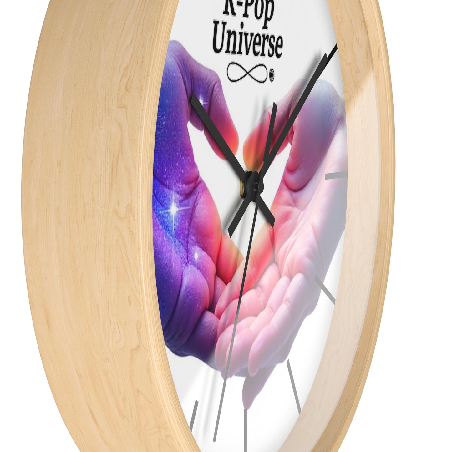 K-Pop Universe Wall Clock | Perfect Gift for Music Lovers, Home Décor, Fan Merchandise, Birthday Present, Room Decoration