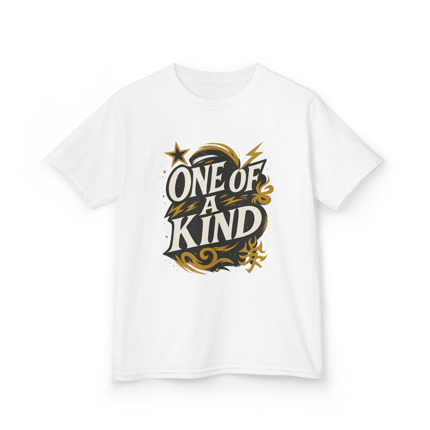 One of a Kind Kids Tee, Unique Kids T-Shirt, Custom Kids Heavy Cotton Tee, Gift for Kids, Fun Kids Apparel