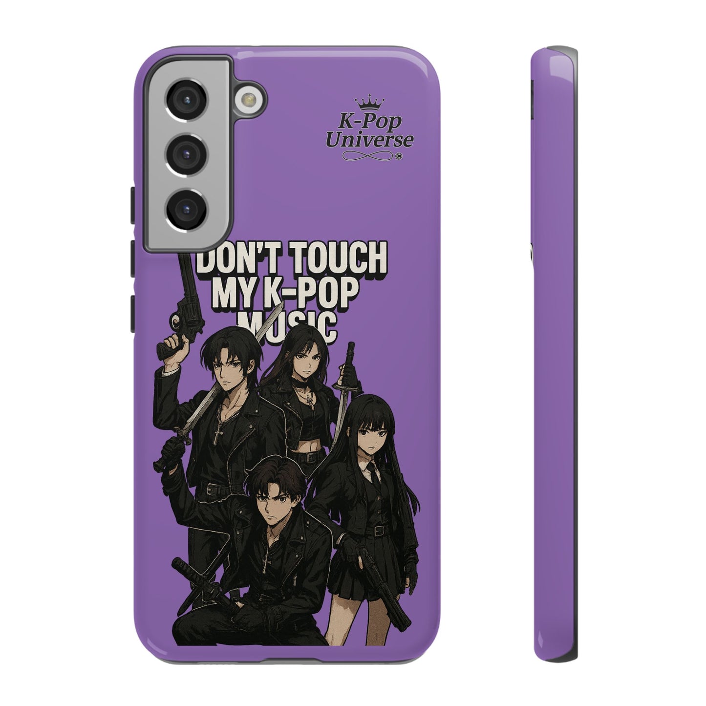 K-Pop Phone Case, Don't Touch My K-Pop Music Cover, Gift for Fans, Cute K-Pop Merchandise, Trending Phone Accessories