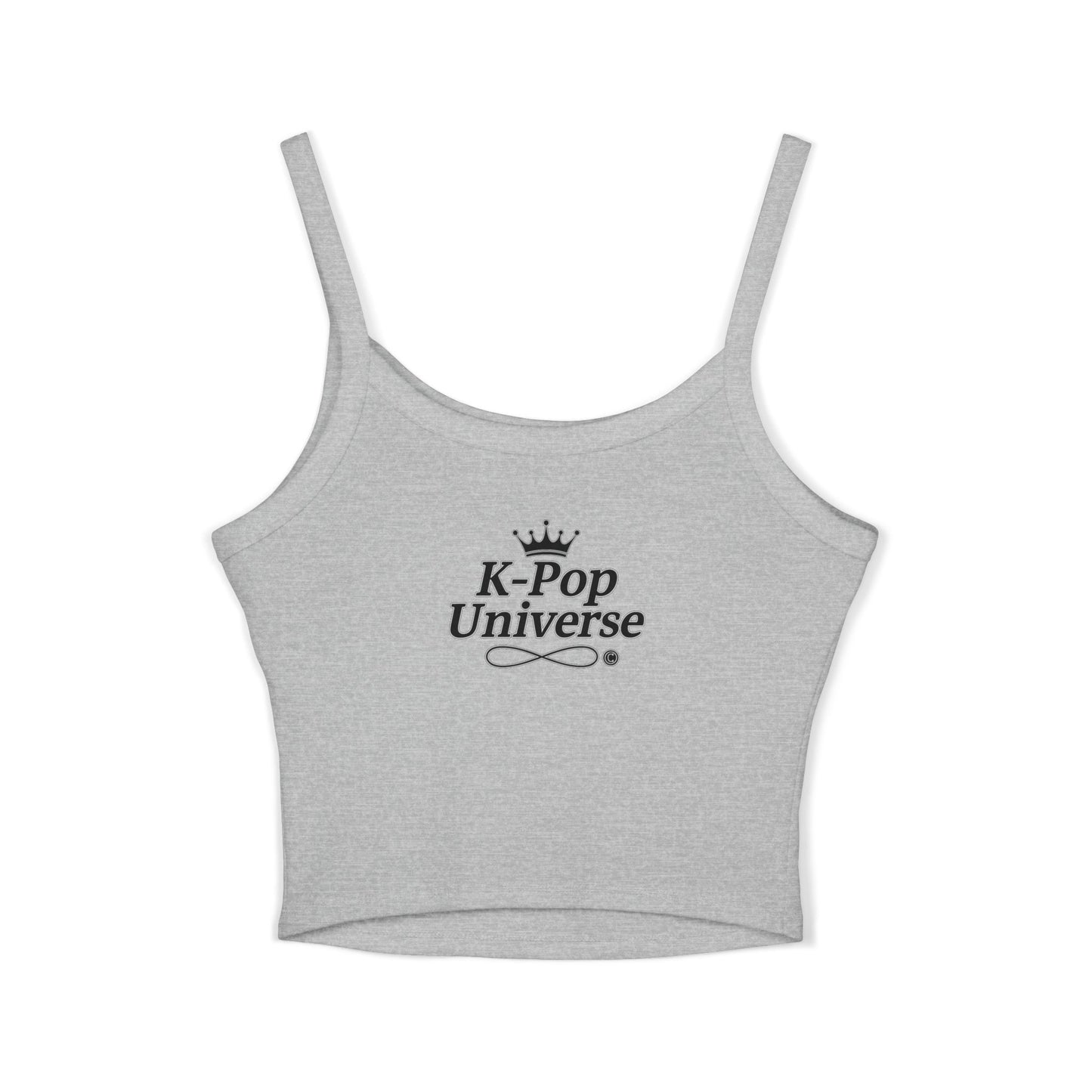 K-Pop Inspired Women's Spaghetti Strap Tank Top, Summer Fashion, Music Lover Gift, Festival Wear, Trendy Tops