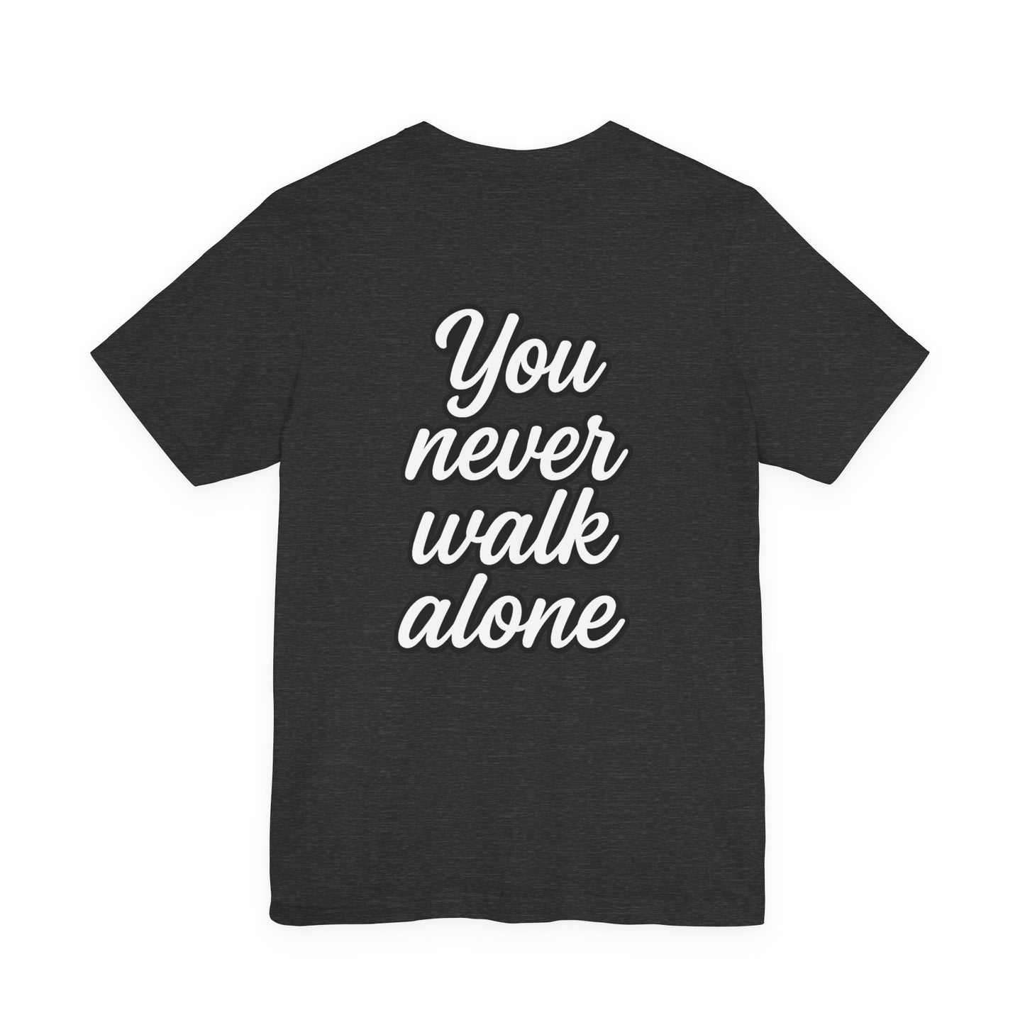 K-Pop Concert Inspired Unisex Tee, Music Lover Gift, Party Tee, You Never Walk Alone Shirt, Fan Merchandise, Festival Outift