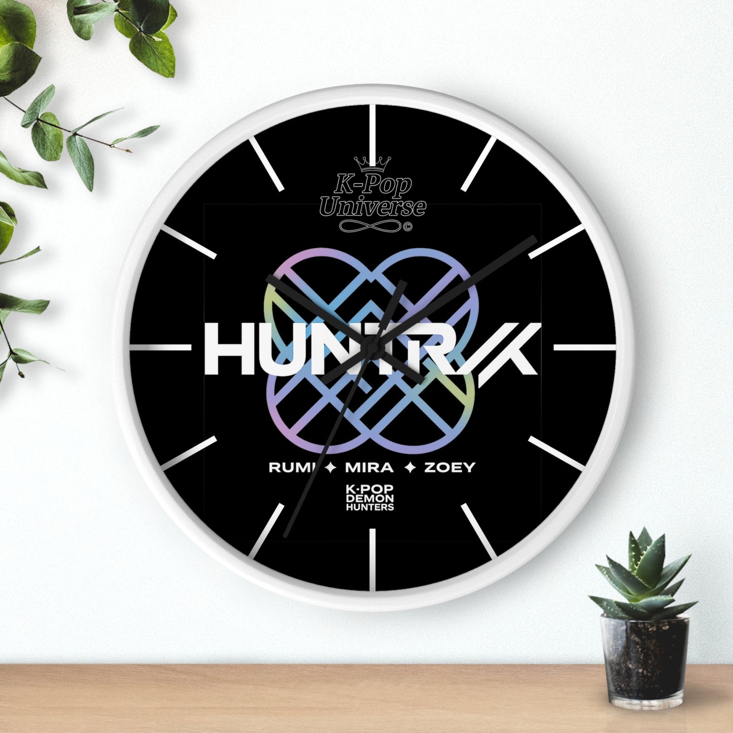 ❗ LIMITED EDITION❗Wall Clock, Huntrax, K-pop demon hunters, k-pop universe